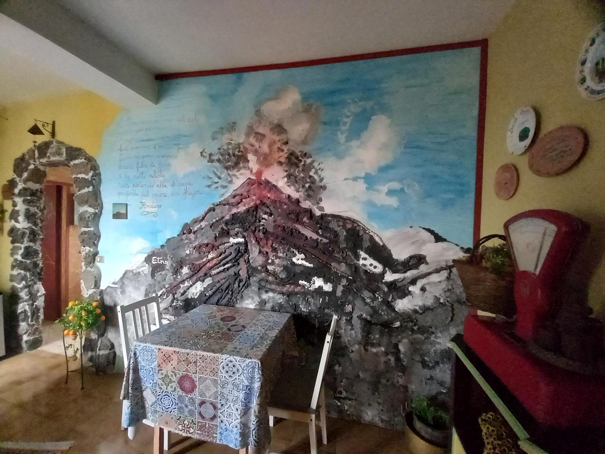 Sicilia In Miniatura "L'Atelier Dell'Etna" Bed & Breakfast Zafferana Etnea Phòng bức ảnh